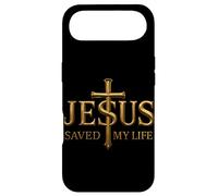 Jesus Saved My Life God Citation chrétienne Croyant Religieux Coque pour iPhone Air