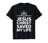 Jesus Saved My Life T-Shirt Graphique avec Valeur