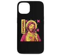 Jesus Saves Christian Anime Sacred Heart Manga Pop Art Coque pour iPhone 13