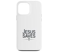 Jesus Saves Vintage Christian Faith Inspiration Coque pour iPhone 13 Pro Max