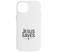 Jesus Saves Vintage Christian Faith Inspiration Coque pour iPhone 14 Plus
