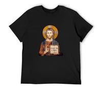 Jesus Says Don't Be A Dick Funny Mens T-Shirt Black XL