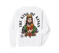 Jésus Seigneur des Seigneurs - Roi des Rois - Verset de la Bible Rétro Sweatshirt