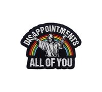 Jesus Sew On Patch - Christian Applique Patch, Religious Jesus Design, Sew On Fabric Pattch | Backpack Clothes Jacket Jeans Hat Decoration Christian Faith Accessories DIY Craft Sewing Use