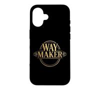 Jésus Shirt Way Maker Bold Blessed Christian Faith Statement Coque pour iPhone 16