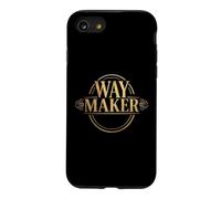 Jésus Shirt Way Maker Bold Blessed Christian Faith Statement Coque pour iPhone SE (2020) / 7/8