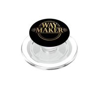 Jésus Shirt Way Maker Bold Blessed Christian Faith Statement PopSockets PopGrip pour MagSafe