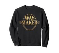 Jésus Shirt Way Maker Bold Blessed Christian Faith Statement Sweatshirt