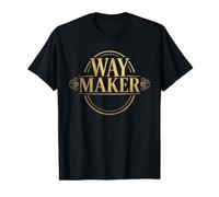 Jésus Shirt Way Maker Bold Blessed Christian Faith Statement T-Shirt Graphique avec Valeur