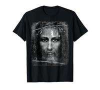 Jesus Shroud Of Turin Vintage christ face catholic christian T-Shirt