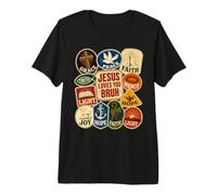 Jésus t'aime, Bruh Grace Mercy Christian T-Shirt Haut de Gamme