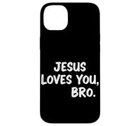 Jésus t'aime, frère, étude biblique sur Le culte chrétien du Christ Coque pour iPhone 14 Plus