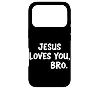 Jésus t'aime, frère, étude biblique sur Le culte chrétien du Christ Coque pour iPhone 17 Pro