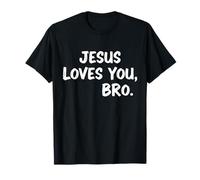 Jésus t'aime, frère, étude biblique sur Le culte chrétien du Christ T-Shirt