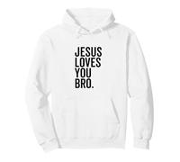 Jésus t'aime, frère, Foi chrétienne drôle, Espoir, Confiance en Dieu Sweat à Capuche