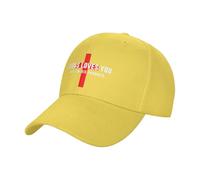 Jésus t'aime, mais Je suis Son Préféré Homme Femme Chapeau Anti-Soleil Casquette Trucker Soft Baseball Cap pour Running Sport Extérieur