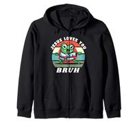 Jésus t'aime Mon frère, Jésus t'aime Bruh, Chemise de Jésus drôle Sweat à Capuche