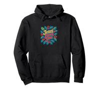 Jésus t'aime Noël Chrétien Jésus Chrétien Sweat à Capuche