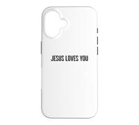 Jésus t'aime Une drôle de Foi chrétienne, de l'espoir, de la Confiance en Dieu Coque pour iPhone 16