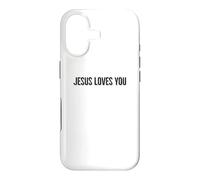 Jésus t'aime Une drôle de Foi chrétienne, de l'espoir, de la Confiance en Dieu Coque pour iPhone 17