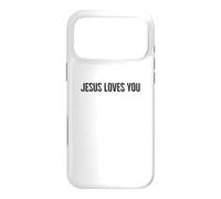 Jésus t'aime Une drôle de Foi chrétienne, de l'espoir, de la Confiance en Dieu Coque pour iPhone 17 Pro Max