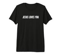Jésus t'aime Une drôle de Foi chrétienne, de l'espoir, de la Confiance en Dieu T-Shirt Haut de Gamme