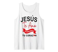 ¡Jesús Te AMA! No endurezcas tú corazón | Catholic Christian Débardeur