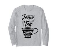 Jesus Tea - Sirotez Votre Foi avec Chaque Tasse Manche Longue