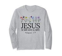 Jesus The Name Above All Names Bible Verse Philippian 2:9-11 Manche Longue