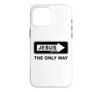 Jesus The Only Way - Christian Faith Evangelism John 14:6 Coque pour iPhone 16 Pro Max