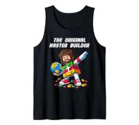 Jesus The Original Master Builder Christian Cross Faith Débardeur
