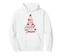 Jesus The Reason for The Season - Christmas Family White Sweat à Capuche