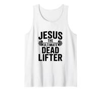 Jesus The Ultimate Dead Lifter Faithful Fitness Débardeur