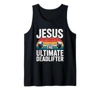 Jesus The Ultimate Deadlifter Débardeur