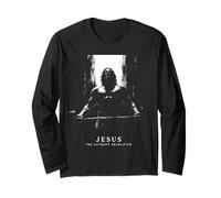 Jesus The Ultimate Deadlifter - Graphique Amusant d'haltérophilie Manche Longue