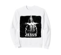 Jesus The Ultimate Deadlifter - Graphique Amusant d'haltérophilie Sweatshirt