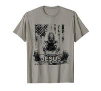Jesus The Ultimate Deadlifter - Graphique Amusant d'haltérophilie T-Shirt