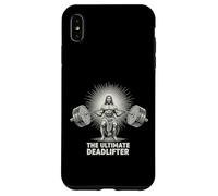 Jésus, The Ultimate Deadlifter Gym Meme Coque pour iPhone XS Max