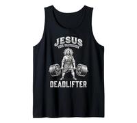 Jésus, The Ultimate Deadlifter Gym Meme Débardeur