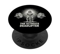 Jésus, The Ultimate Deadlifter Gym Meme PopSockets PopGrip Adhésif