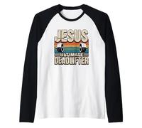 Jesus The Ultimate Deadlifter Manche Raglan