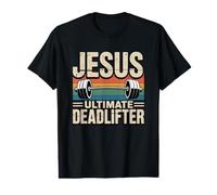 Jesus The Ultimate Deadlifter T-Shirt Graphique avec Valeur