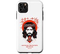 Jesus The Way Christian Gothic John 14:6 Verse biblique Blanc Coque pour iPhone 11 Pro Max