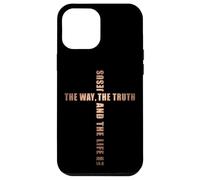 Jesus The Way The Truth and The Life - John 14:6 Cross Coque pour iPhone 12 Pro Max