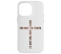 Jesus The Way The Truth and The Life - John 14:6 Cross Coque pour iPhone 14 Pro Max