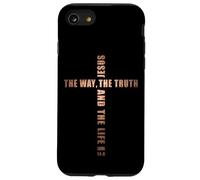 Jesus The Way The Truth and The Life - John 14:6 Cross Coque pour iPhone SE (2020) / 7/8