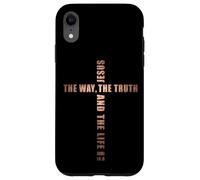 Jesus The Way The Truth and The Life - John 14:6 Cross Coque pour iPhone XR