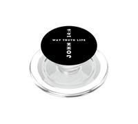 Jesus The Way The Truth The Life John 14:6 Écriture PopSockets PopGrip pour MagSafe