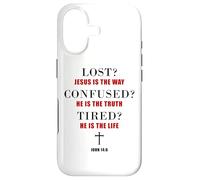 Jesus The Way The Truth & The Life - John 14:6 Inspiration Coque pour iPhone 17