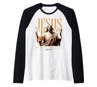 Jesus The Way Truth Life John 14:6 Pâques Manche Raglan